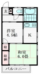 栄ハウスの物件間取画像